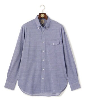  ギンガムネルジャージ シャツ/B.D