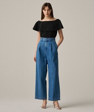  【ご好評につき追加生産】デニム パンツ（uncrave WHITE）