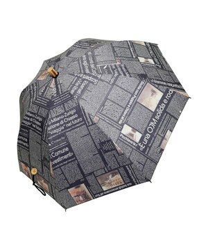  レディース向け プラスリング 晴雨兼用（長ショート） PAPER-BLK T1403  sunshield