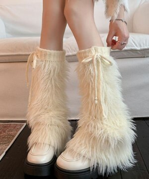  シャギーレッグカバー