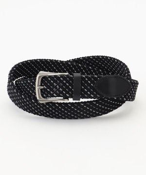  【キングサイズ・イタリア素材・ストレッチ・日本製】 ストレッチミックスメッシュレジメンタル ベルト