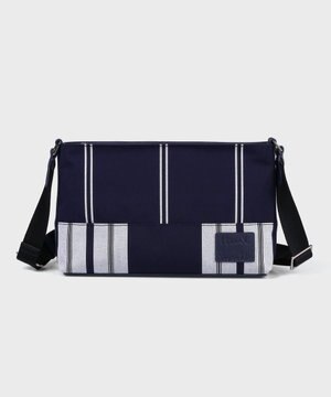  ウーブンストライプ ミニショルダーバッグ