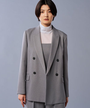 【手洗い可】グラシエウォーム ダブル ジャケット(uncrave STANDARD)