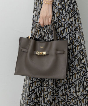 VIOLAd'ORO イタリアンWフェイスレザー トートバッグ