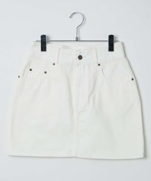  台形デニムミニスカート