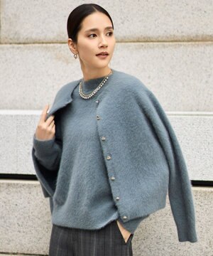  【SHIHOさん着用】ヘアリーフォックス カーディガン