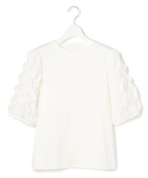  【GOLD LABEL】エンブロイダリー コンビ TEE