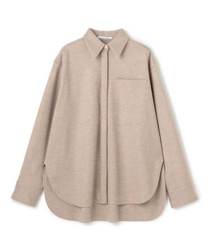 【Oggi掲載】MONTAIGNE / ウールオーバーサイズシャツ