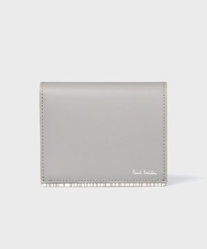  メタルシャドーストライプミニ財布