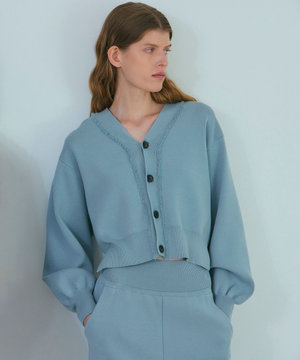 【ReNAVE・洗える】スムースニット カーディガン