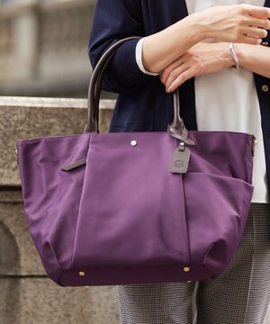  【WEB限定カラーあり・A4サイズ収納可】 ナイロン トート バッグ