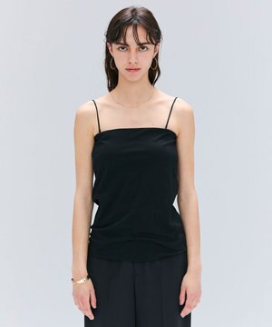  【洗える】MERCANTI / インナーカップ付きベアトップ