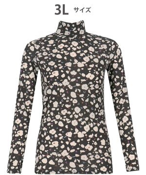  あったかTシャツ あったかインナー アウターとしても利用可 保温性 ハイネック 10分袖 長袖 レディース CLD726 /ワコール