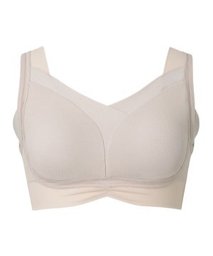  【Yukine inc. 】ゆきねえモアソフト快適ホールドブラ24  接触冷感 ノンワイヤーでラクに補正 ブラジャー YH124201