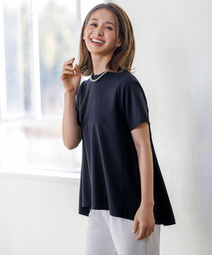 BEAUTY FORM-T バックフレアTシャツ