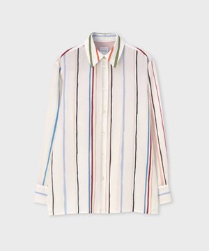  Painted Stripe シャツ
