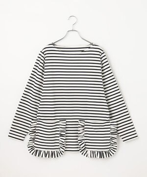 【ANSWER for 神戸エレガンス】フリルポケットロングTシャツ