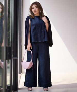  【野呂佳代さん着用】UNFILO DENIM light マリンパンツ
