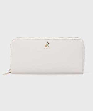  マーケトリースワールラビット 長財布