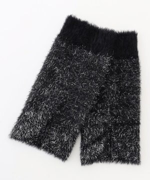 【洗える】ファー レッグウォーマー