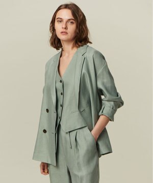 【新色追加】ライトリネン ジャケット