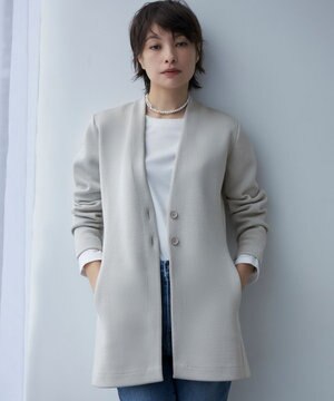  【洗える】シャイニースムースジャケット