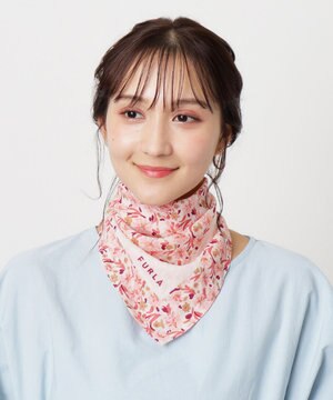  フルラ (FURLA) コットンプチスカーフ 50cm×50cm