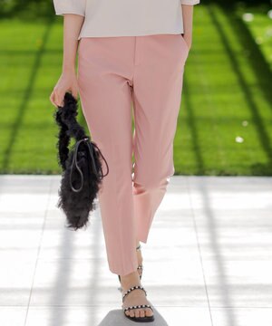  【ストレッチ・接触冷感・撥水・UVカット・洗える】エアリーストレッチ テーパードパンツ