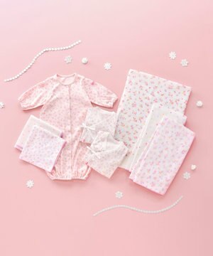  出産準備セット 通年用(総柄)