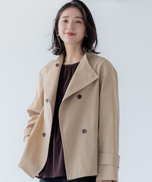  ショートライトトレンチ ジャケット