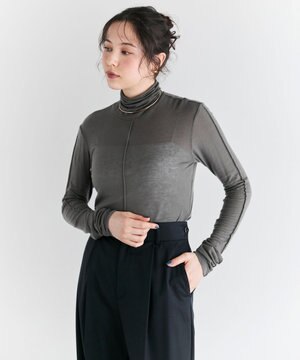 【ストレッチ】【カシミヤ混】カシミヤシルクジャージー