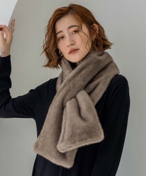 フェイクファー ティペット