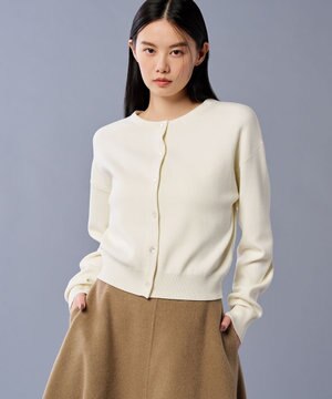 スムース ニット カーディガン（uncrave STANDARD）