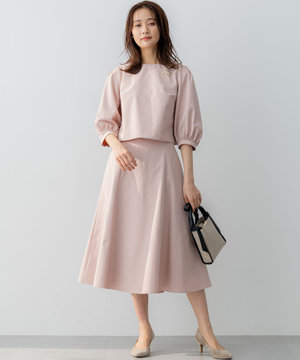 クロップドフレア セットアップ