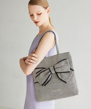 【A4サイズ対応・一部カラー撥水】T CADEAU NEW BAG フラットトートバッグ