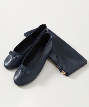  ポーチイン バレエシューズ