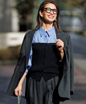  ニットビスチェ