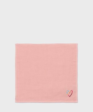  スワールハート ガーゼハンカチ