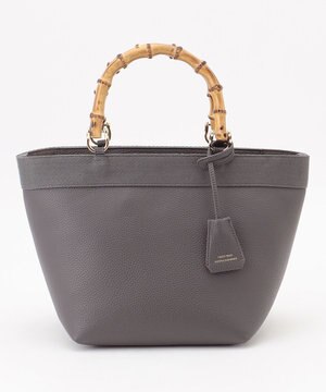  バンブーハンドル トートバッグ