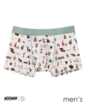  【ムーミン】 MOOMIN * une nana cool メンズボクサーパンツ