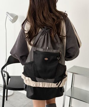  【ユニセックス着用ITEM】別注Dickiesメッシュポケットナップサック