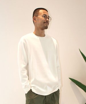  【UNISEX】ハニカムワッフル Tシャツ