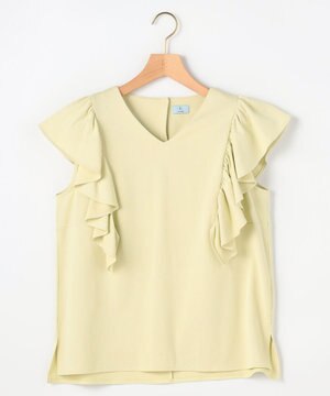  【先行予約】スウェットファンクションジャージー フリル袖カットソー