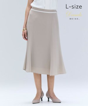 【洗える・L-size】CINDY / フレアスカート
