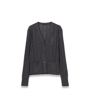  【WEB&OUTLET限定・洗える】テクスチャードレーヨン　カーディガン