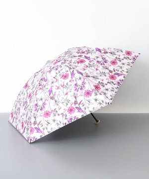 JILL STUART(ジル スチュアート)ボタニカル押し花オールシーズン傘(折りたたみ・ミニ傘)