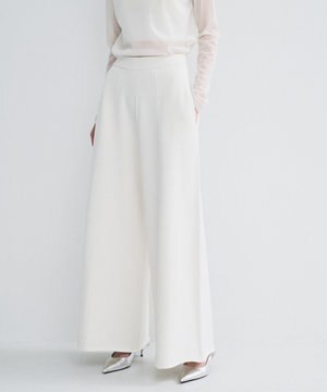 スウェットライクニット パンツ