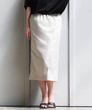  【撥水・UVケア・洗える】 プルーフ4WAYタフタ スカート