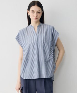  【先行予約】シルフィーローン スキッパータックデザインブラウス