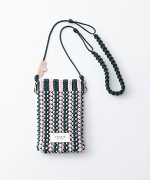  マクラメサコッシュバッグ